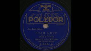 STAR DUST (スター・ダスト) / JIMMIE LUNCEFORD and his Orchestra [日本ポリドールA-323-A]