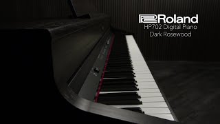 Video thumbnail for Roland HP702 Digital Piano, Dark Rosewood | Gear4music sound demo by Gear4music Guitars