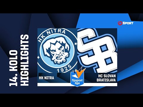 14. kolo: HK Nitra - HC Slovan Bratislava 5:4 sn (0:1, 2:0, 2:3 - 0:0, 1:0)