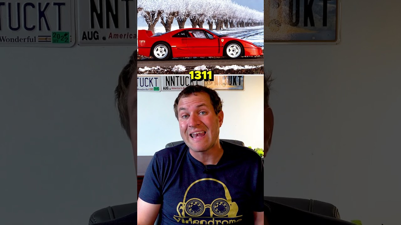 Exotic Car Pricing Theory: Enzo Vs F40 #shorts