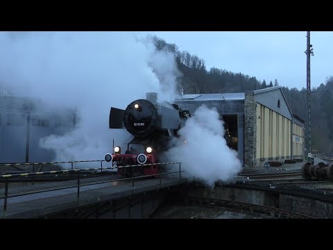 Mit Dampflok 52 6106 in die neue Saison | Ruhrtalbahn (HD)