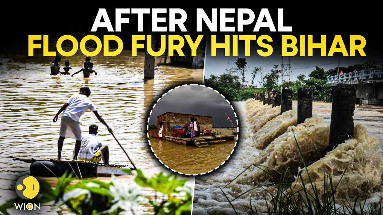 Bihar Flood Horror LIVE: Ganga Breaks Highest Flood Mark In Patna, 22 Lakh People Affected | WION