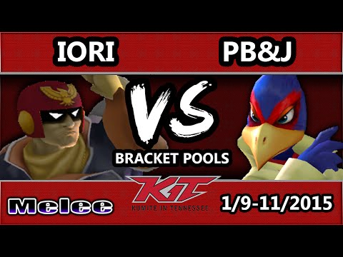 KiT 15 - SS | PB&J (Fox) Vs. Iori (Captain Falcon) SSBM Bracket Pools WF - Melee