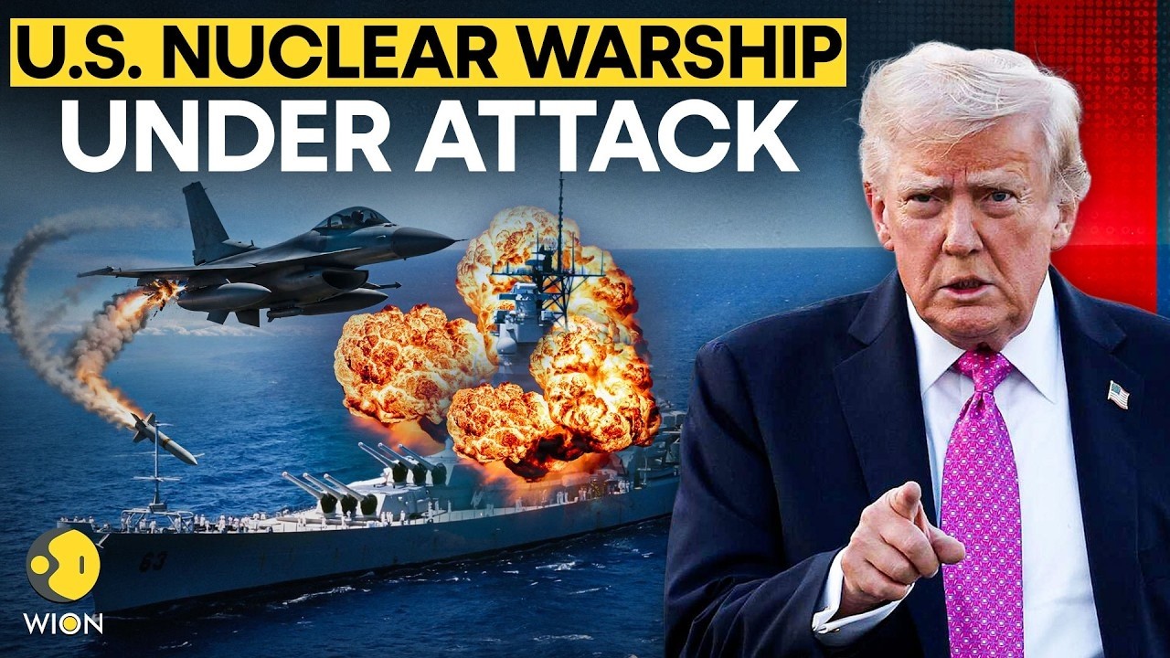 US-Iran War LIVE: New Iranian Missiles Weapon Targets US Carrier, Gulf On High Alert | WION