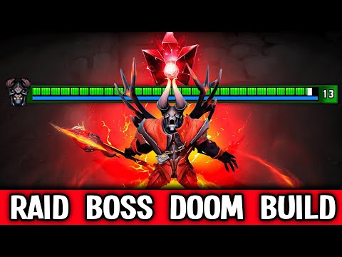 Raid Boss Doom Unkillable Build By Goodwin 38 Kills | Dota 2 Gameplay
