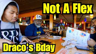 It's Not A Flex | Draco's Bday