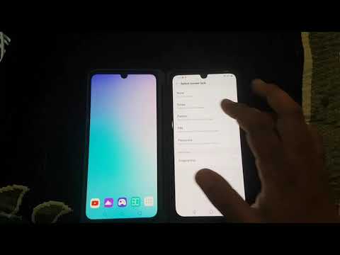 LG G8X ThinQ Fingerprint enrolment || Tech Tk ||