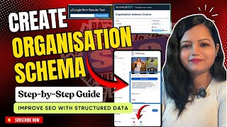 Create Organization Schema🔥 How to Add Schema Code on Website🔥Get Knowladge Panle Step by Step Guide