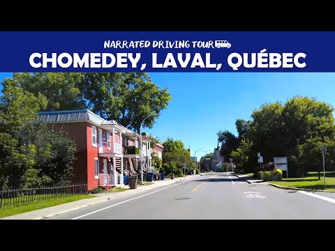 🚗 Scenic Drive Through Chomedey, Laval, Québec 🇨🇦 | Explore Laval’s Hidden Gems! 🌟