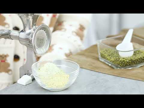 Moongiantgo Small Hand Grain Mill Grinder Poppy Seeds Mill