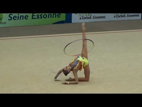 Sofija NIKITINA (LAT) hoop - 2015 Corbeil senior AA