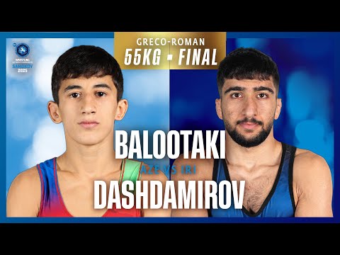 Turan DASHDAMIROV (AZE) vs. Payam AHMADI (IRI) | U20 WORLD CHAMPIONSHIPS 2025 | Gold Medal | GR 55Kg