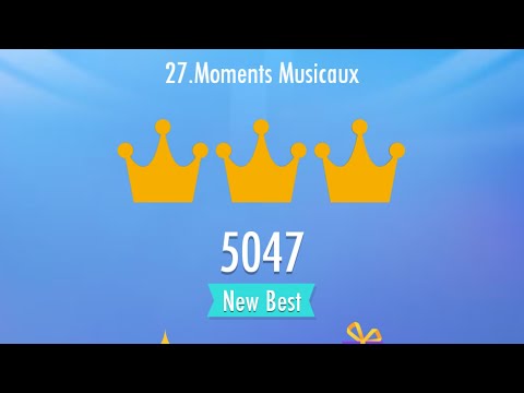 Piano Tiles 2 - Moments Musicaux - 5047 (4669 No Revive)
