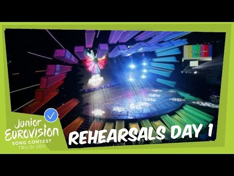 Junior Eurovision 2017 - REHEARSALS DAY 1