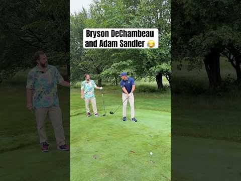 Adam Sandler’s “Happy Gilmore” swing 🔥