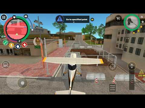 Rope Hero | Gameplay | Plane With JetPack