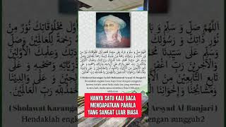 Download lagu sholawat karangan datuk kelampayan syekh MUHAMMAD ARSYAD AL BANJARI #SHORTS mp3