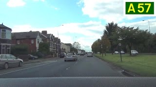 preview picture of video 'A57 Hyde Road, East Manchester - Westbound Front View (Part 1)'