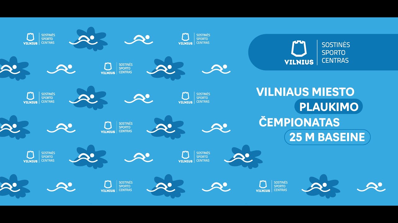 Vilniaus miesto plaukimo čempionatas – tiesiogiai per VideoSportas.lt | Spalio 17–18