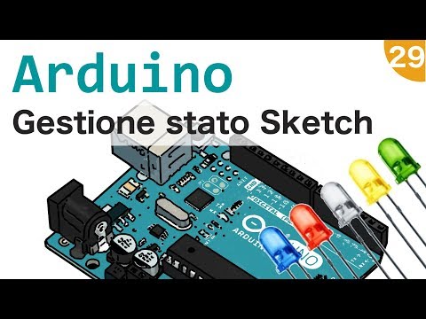 Arduino: sketch multi stato con led e pulsante #29