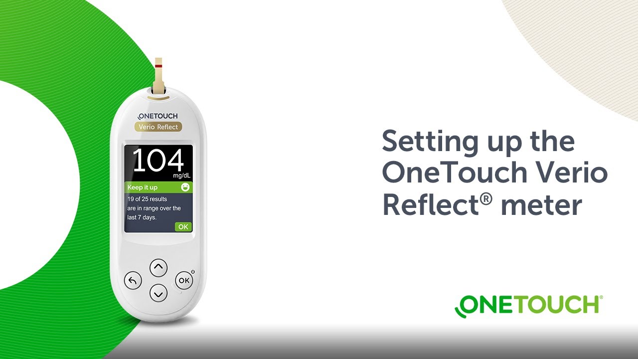 OneTouch Verio Reflect Glucose Meter Kit  Meter + 10 Lancets + 1 Lancing  Device + Carrying Case - Diabetic Outlet