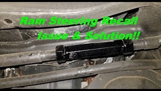 Ram Steering (Drag Link) Recall