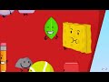 BFDI Leafy And Spongy Screaming