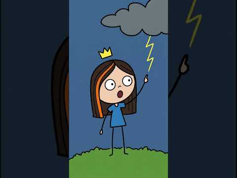 Como o raio encontra o caminho no céu? #amizade #desenhoinfantil #educaçãoinfantil
