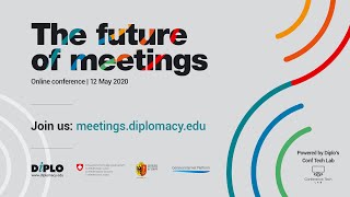 1/11 Welcome remarks  [The Future of Meetings online conference]