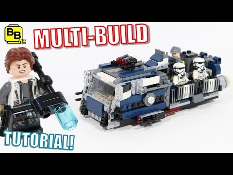 IMPERIAL TRANSPORT!! LEGO STAR WARS 75207 & 75209 MULTI-BUILD CORELLIA IMPERIAL TRANSPORT Video