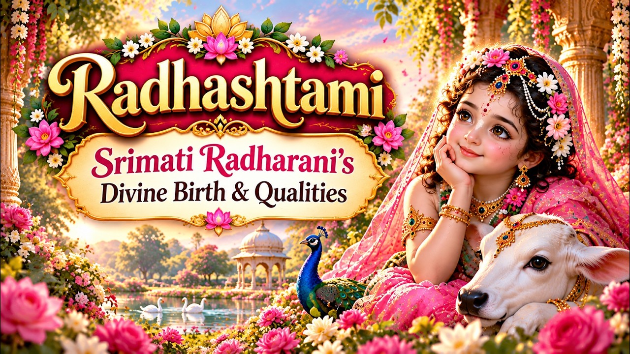 Radhashtami | Srimati Radharani's Divine Birth & Qualities 