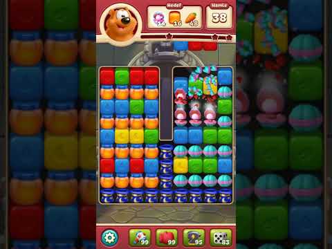 Toon Blast 2843 ??!! 🌛 🌞 🌜