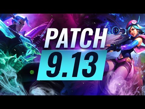 Best Champions TIER List – League of Legends Patch 9.13