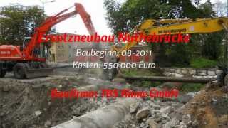 preview picture of video 'Brückenbau Ersatzneubau Nuthebrücke Luckenwalde - Betonarbeiten Brückenüberbau'