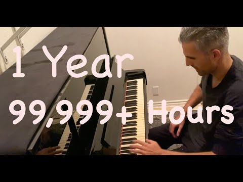 Adult 1 Year Piano Progress (BUT WITH A BAD TEACHER!!)