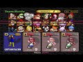 Smash Remix Gameplay Captain Falcon Vs 3 Metal Marios CPU Level 9