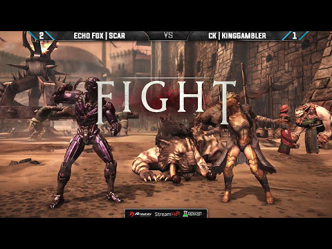 Kombat Cup S2W7 Top 8: cK King Gambler vs Echo Fox Scar | MKX | Mortal Kombat X