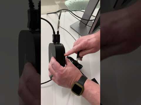 HP USB-C G5 docking station unboxing and setup