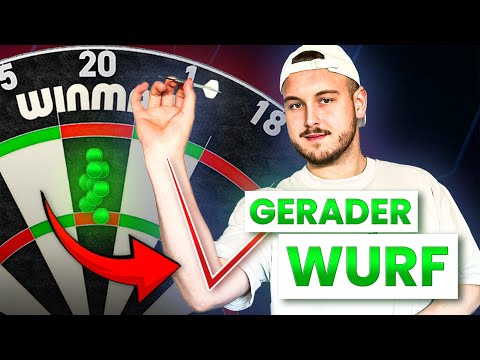 Darts: So wirfst du GERADE! (BESTE METHODE)