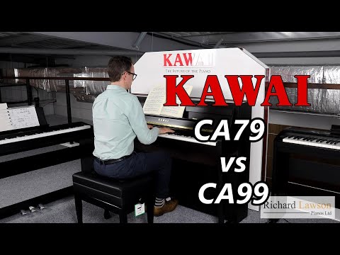 Kawai CA79 vs CA99 Digital Pianos Review - Main Differences and Demonstration