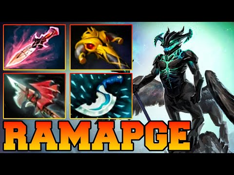 Rampage Outworld Destroyer !! Outworld Destroyer Dota 2 Mid Carry 7.35 OD Gameplay