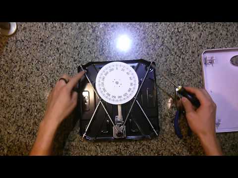 How to fix an analog dial bathroom scale