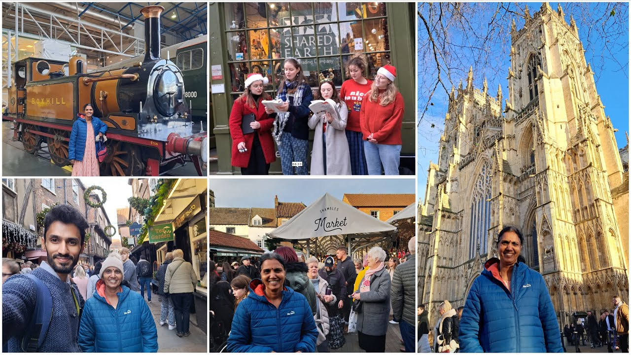 A Day in York with Mom | Final destination | Shambles | York minster | National Railway Museum