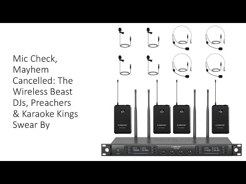 Mic Check, Mayhem Cancelled: The Wireless Beast DJs, Preachers & Karaoke Kings Swear By