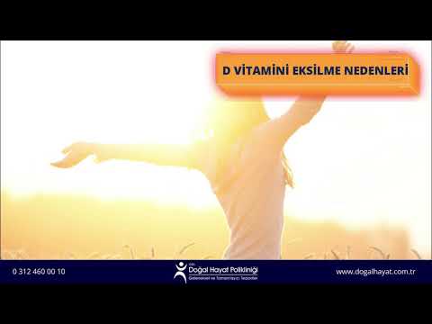 D Vitamini Eksikliği