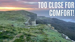 Way too close to the cliff edge!
