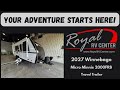 Check out this Video for a 2027 Winnebago Micro Minnie 2000FRB(Stock #R106069)  for sale by Royal RV Center. This unit is located in Middlebury, IN
