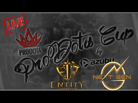 Entity eSports vs Next Gen [LIVE]  bo3 - ProDOTA Cup Series by Azubu.tv