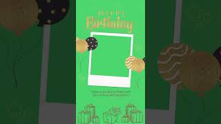 Download lagu Happy Birthday Green Screen Shot Video 🎂🎂🎂 mp3