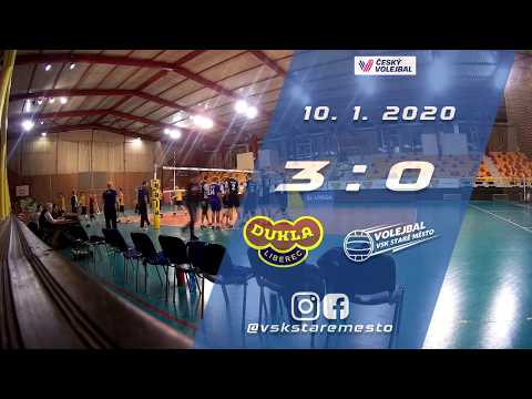 Volejbal VK Dukla Liberec B X Staré Město 10. 1. 2020